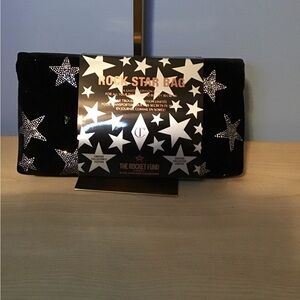 New Charlotte Tilbury LE Black Crystal Star Clutch Elton John Charity